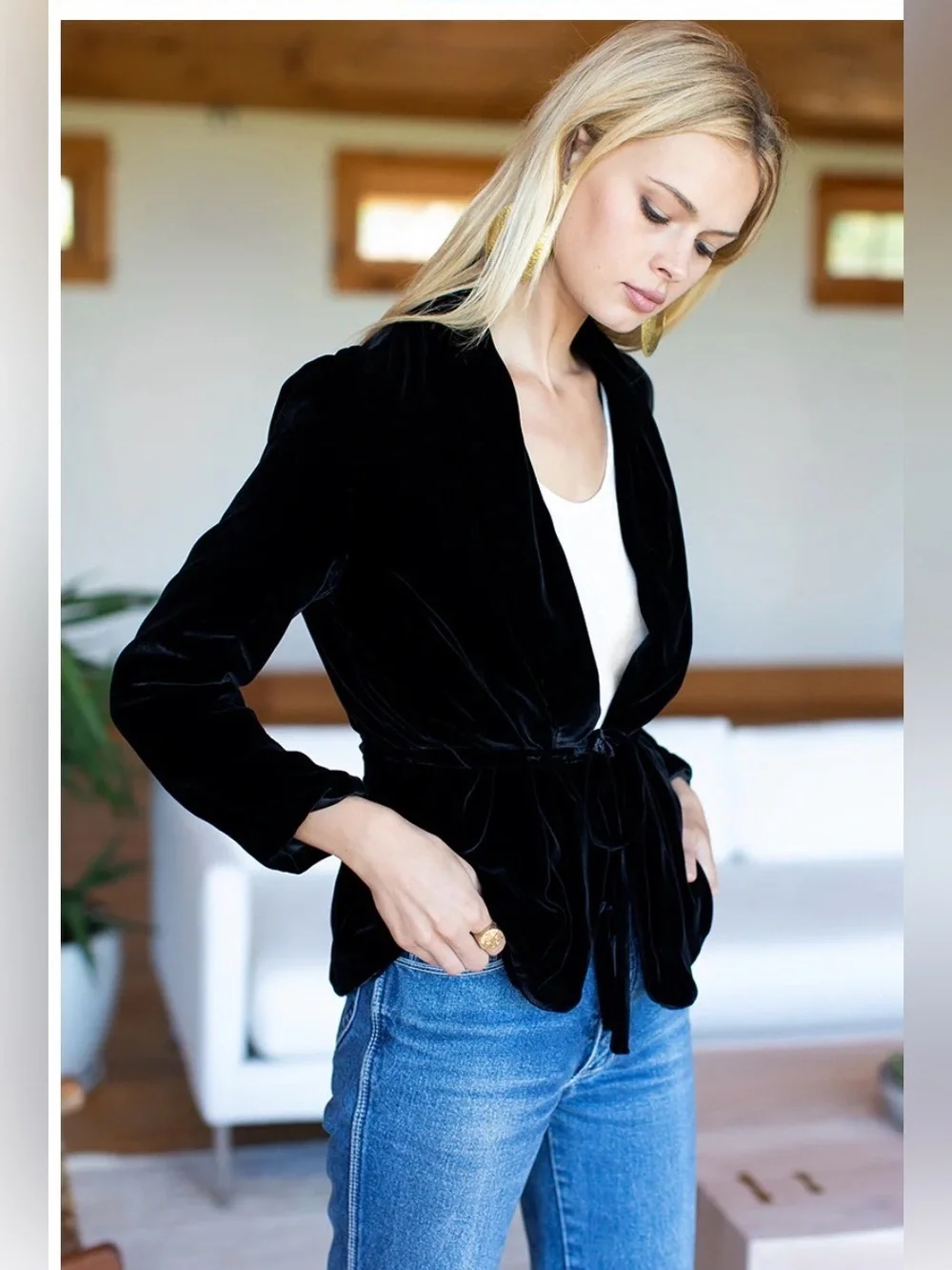Emerson Fry silk velvet